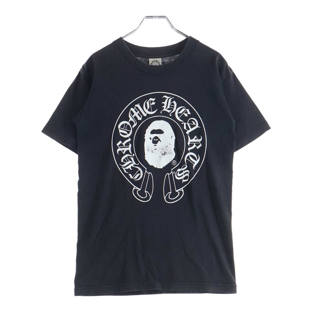 CHROME HEARTS(クロムハーツ) × A BATHING APE Baby Milo Horseshoe Tee ベイビーマイロ ホースシュー 半袖Tシャツカットソー