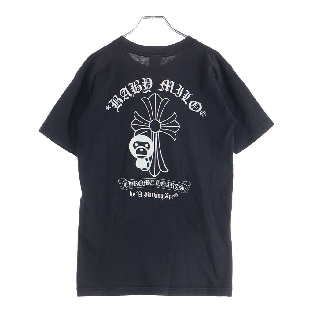 CHROME HEARTS(クロムハーツ) × A BATHING APE Baby Milo Horseshoe Tee ベイビーマイロ ホースシュー 半袖Tシャツカットソー