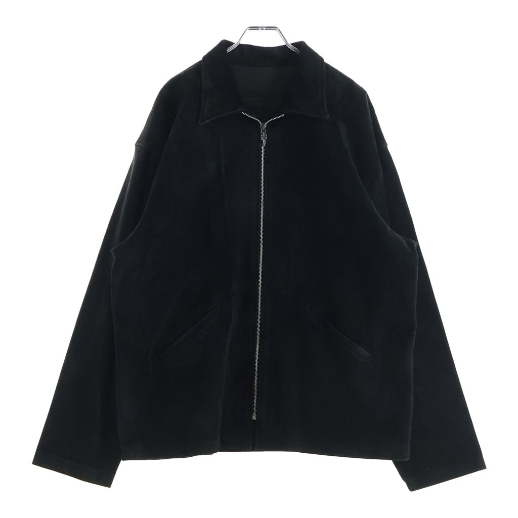 CHROME HEARTS(クロムハーツ) バックフレアニー ダガージップスエードレザーシャツジャケット