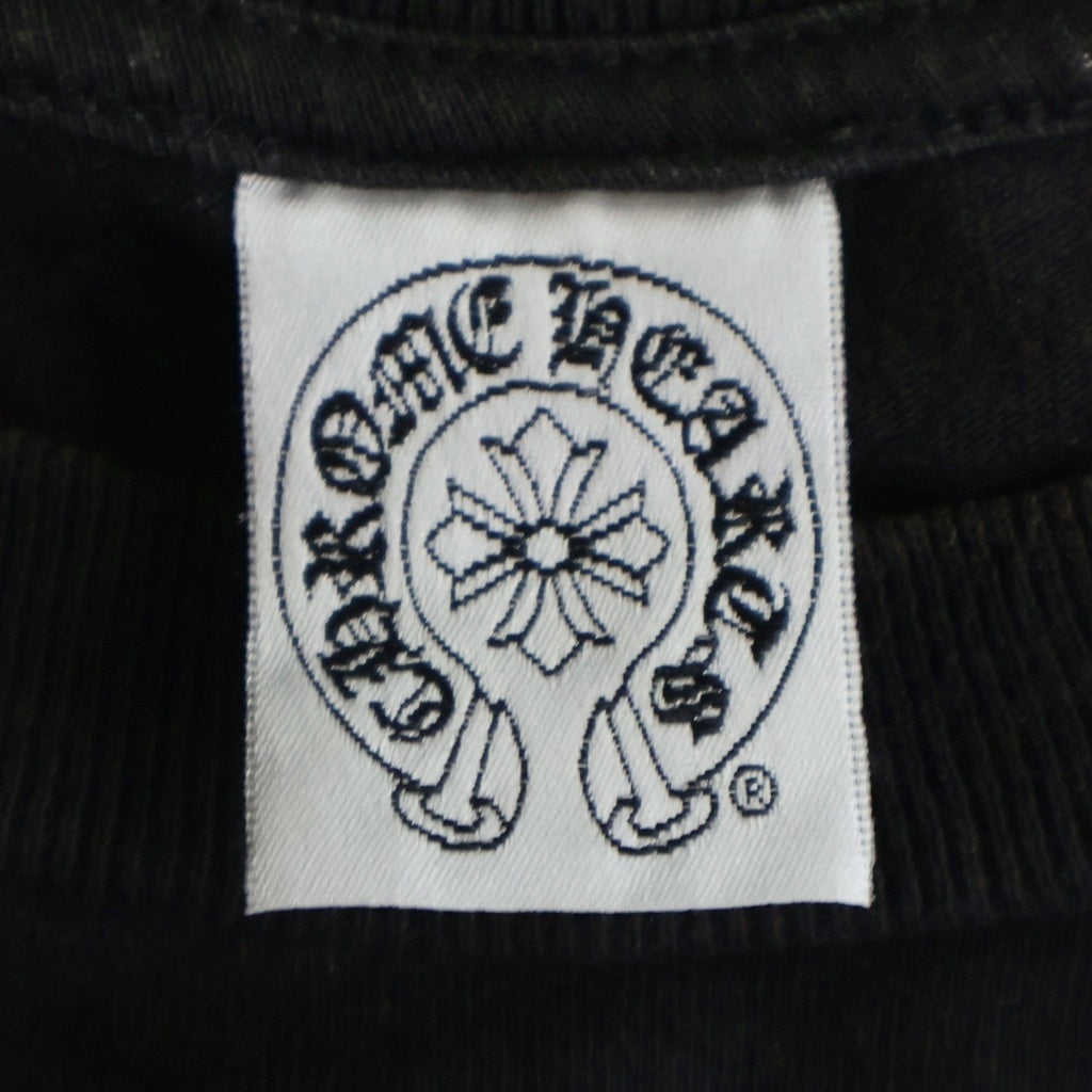 CHROME HEARTS(クロムハーツ) OLD オールド 香港限定 バックホースシュープリント 半袖Tシャツカットソー