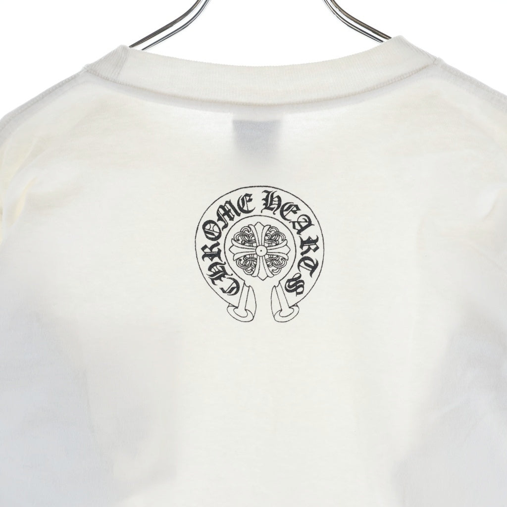 CHROME HEARTS(クロムハーツ) OLD L/S オールド 袖フローラル ヴァインダガーホースシュープリント 長袖Tシャツカットソー