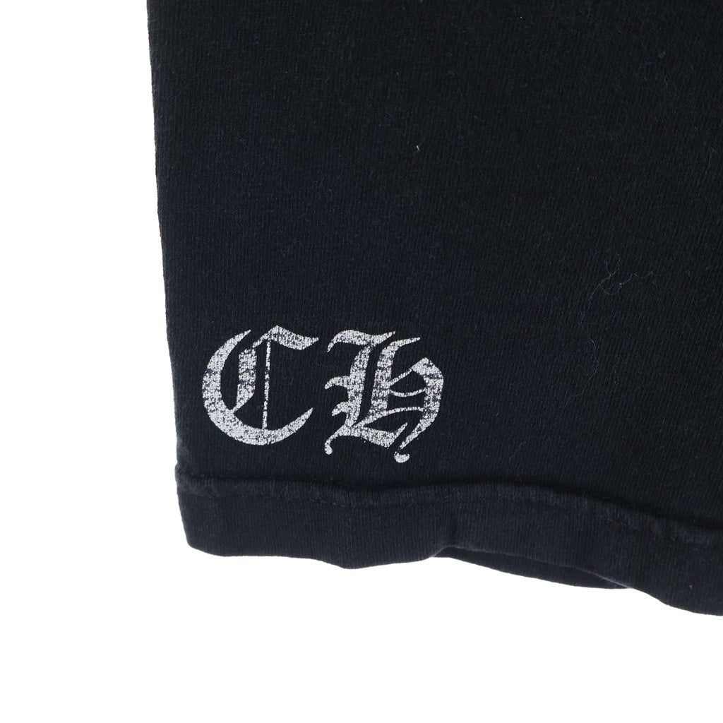 CHROME HEARTS(クロムハーツ) OLD S/S 袖CHクロス バックスクロールラベルプリント 半袖Tシャツカットソー