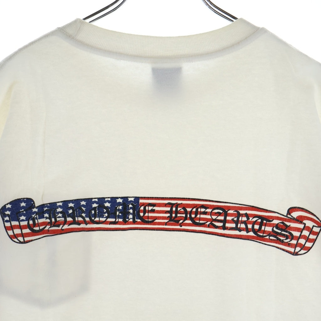 CHROME HEARTS(クロムハーツ) OLD S/S 英字ロゴ バックアメリカンスクロールラベルプリント 半袖Tシャツカットソー