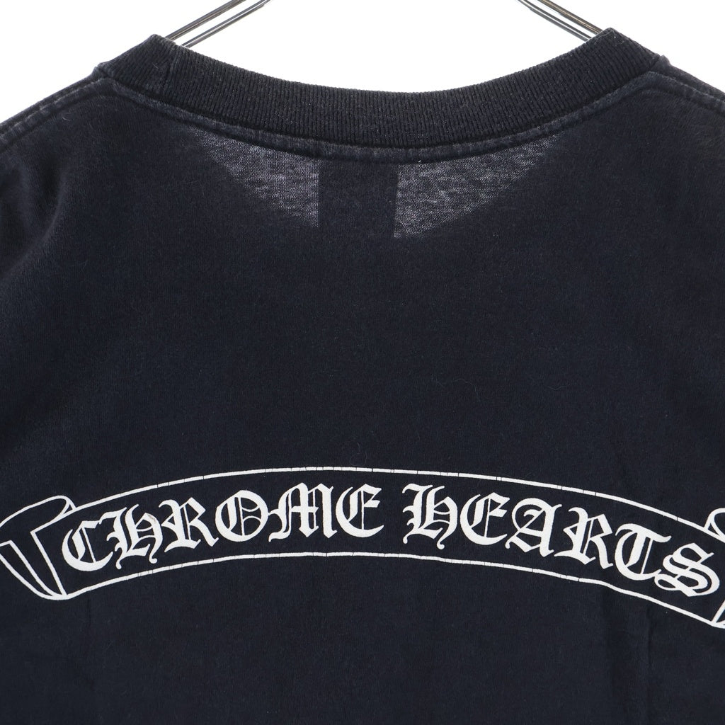 CHROME HEARTS(クロムハーツ) OLD S/S TEE オールド バックスクロールラベルプリント半袖Tシャツカットソー