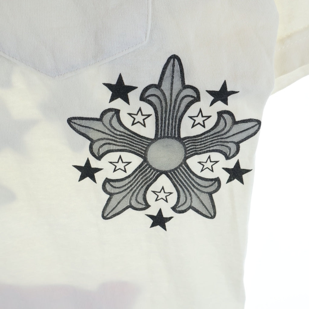 CHROME HEARTS(クロムハーツ) OLD STAR オールドスタープリント半袖Tシャツカットソー