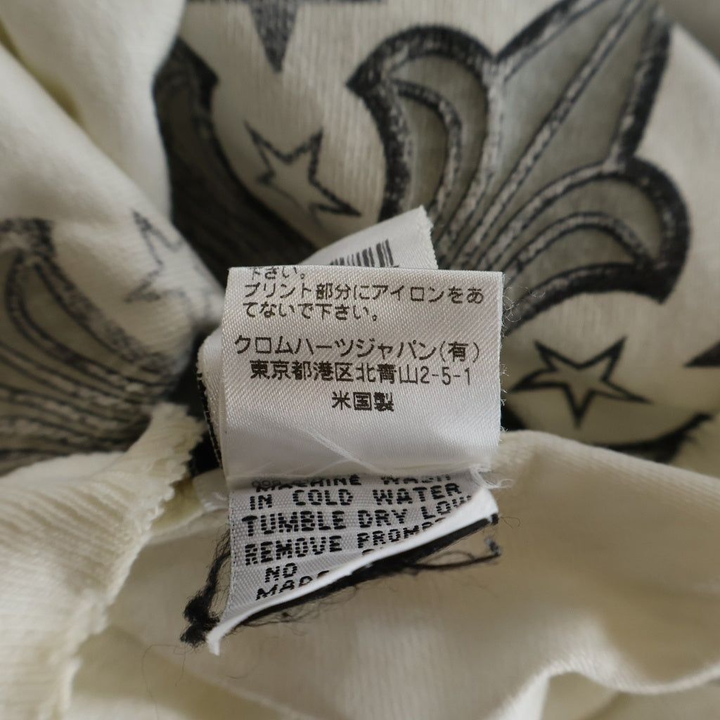 CHROME HEARTS(クロムハーツ) OLD STAR オールドスタープリント半袖Tシャツカットソー