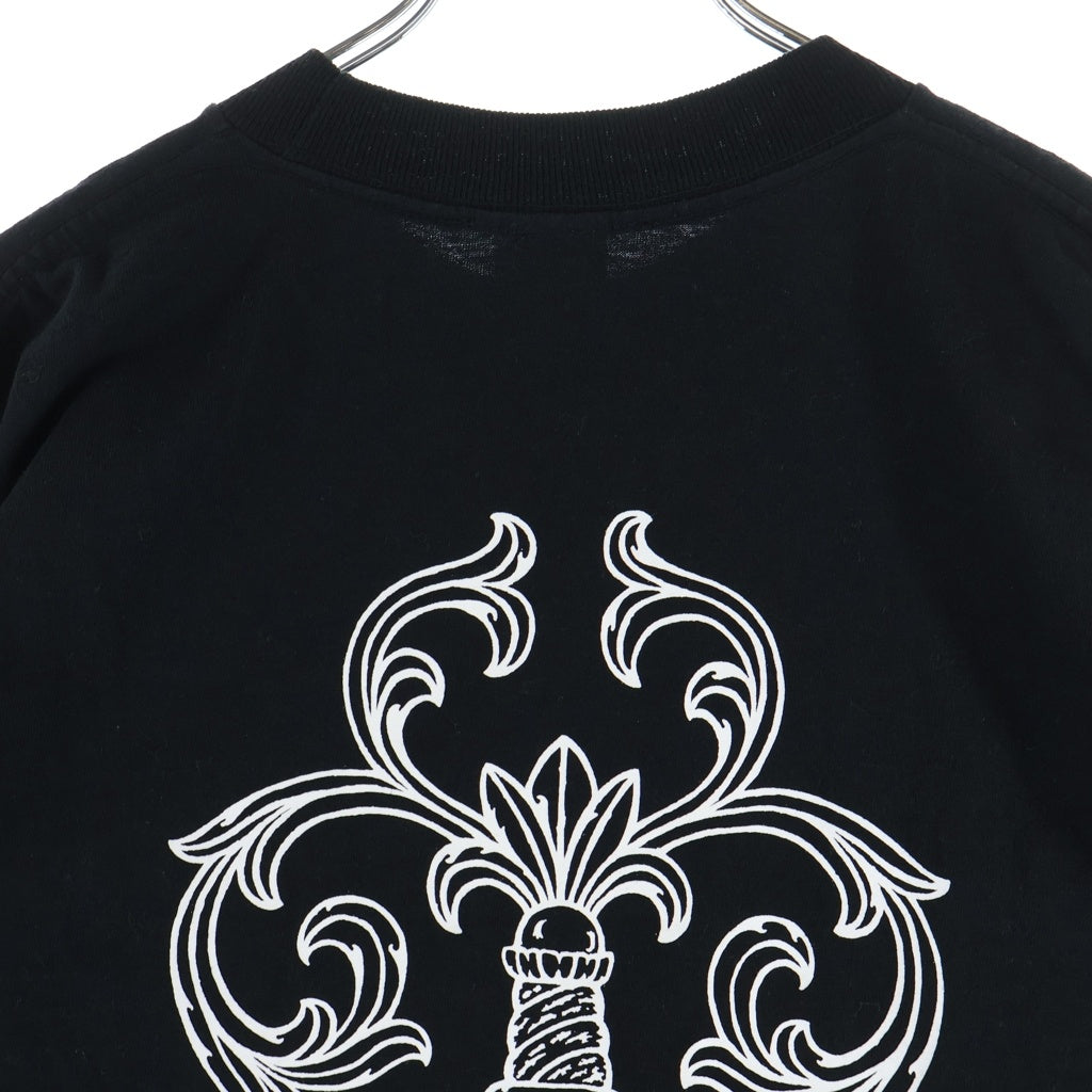 CHROME HEARTS(クロムハーツ) OLD S/S TEE オールド マックスフィールド バックダガープリント半袖Tシャツカットソー