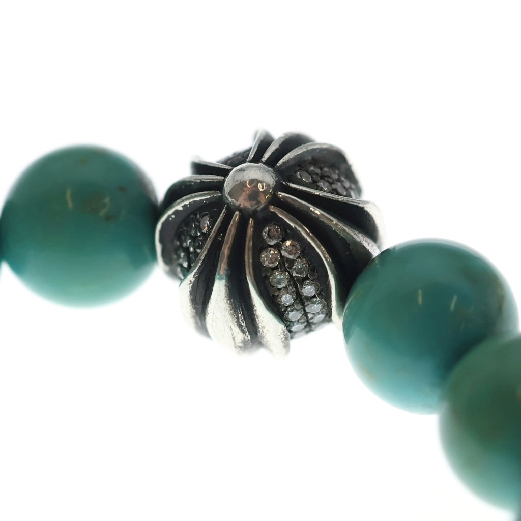 CHROME HEARTS(クロムハーツ) 8mm BEAD PAVE 8mm ビーズブレスPAVEダイヤ BEAD 8mm ビーズブレスレット