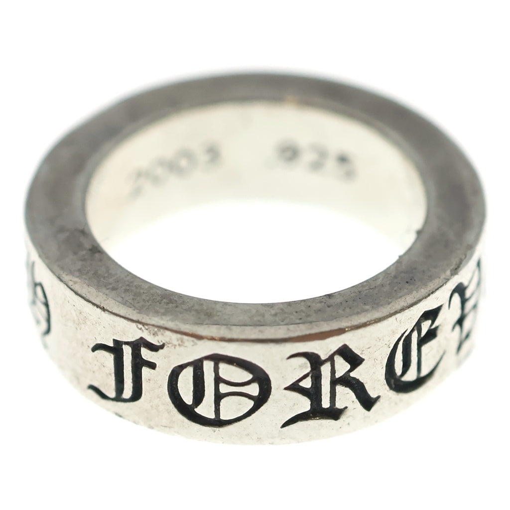CHROME HEARTS(クロムハーツ) 6mm SPACER FOREVER 6mmスペーサーリング フォーエバーシルバーBCA337