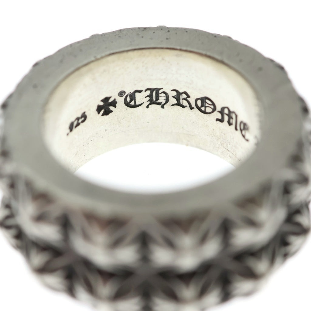 CHROME HEARTS(クロムハーツ) PETE PUNK DOUBLE ピートパンクダブル リング シルバー