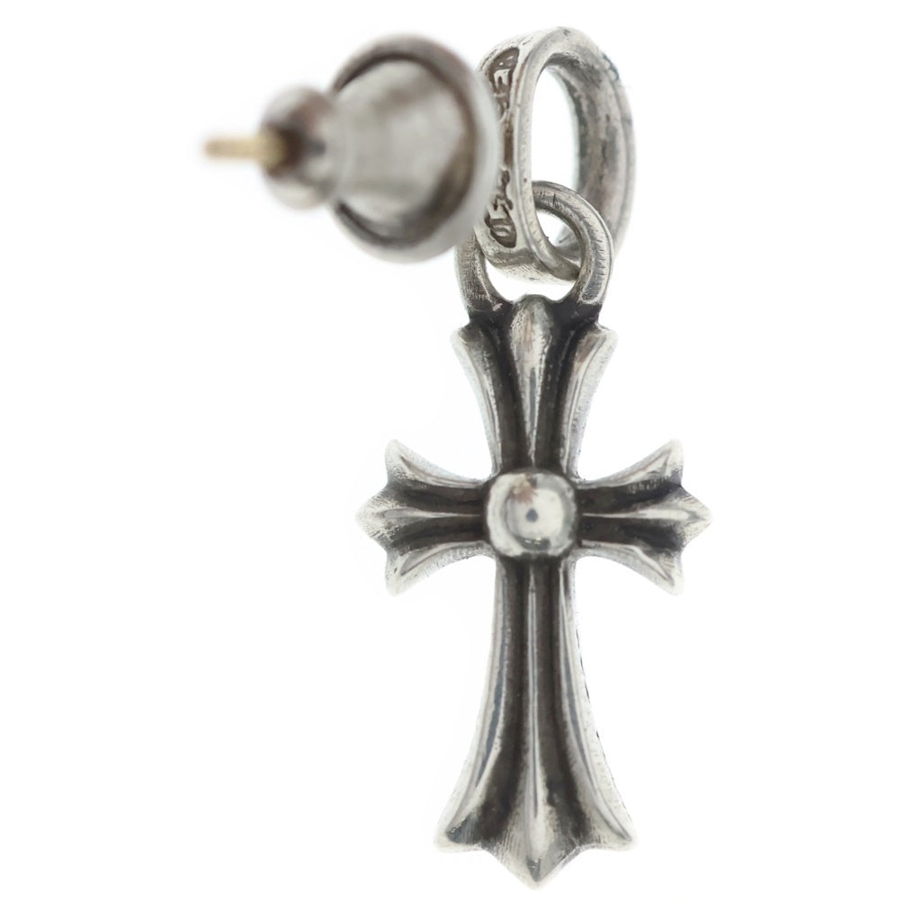 CHROME HEARTS(クロムハーツ) BBY F PPRCHN ベイビーファットクロス ドロップピアス シルバー BCA090