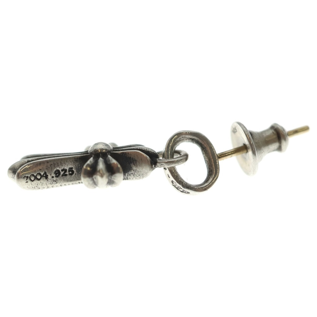 CHROME HEARTS(クロムハーツ) BBY F PPRCHN ベイビーファットクロス ドロップピアス シルバー BCA090