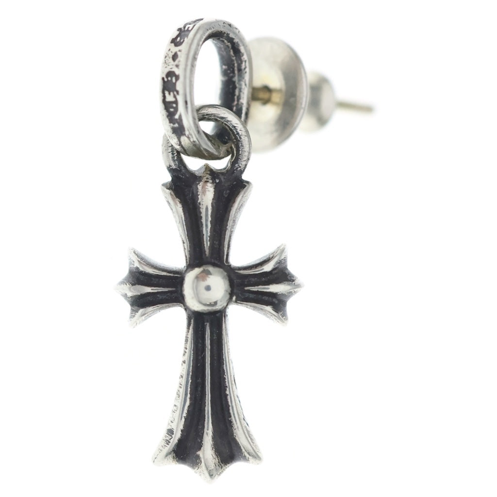 CHROME HEARTS(クロムハーツ) BBY F PPRCHN ベイビーファットクロス ドロップピアス シルバー BCA090