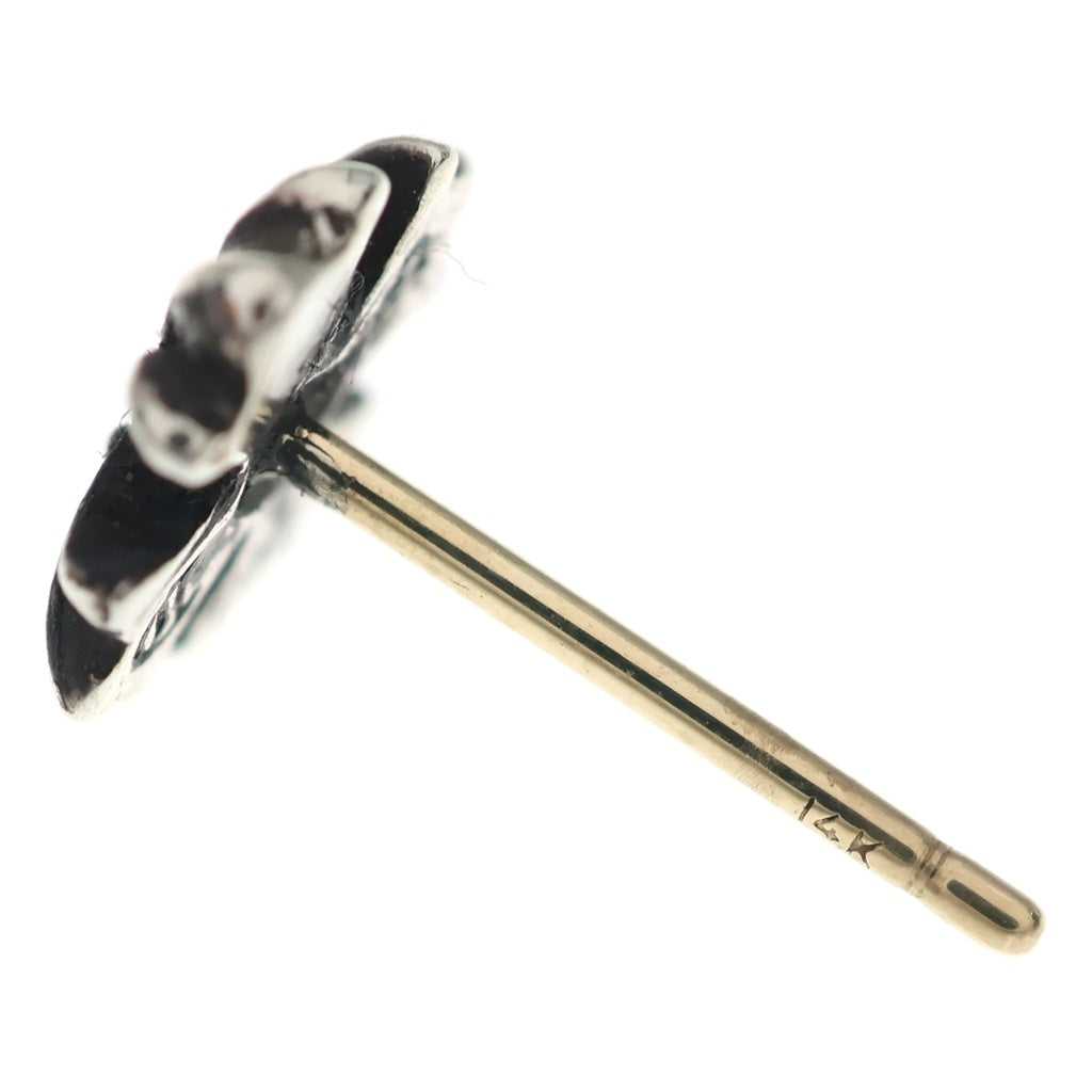 CHROME HEARTS(クロムハーツ) No2 CH PLS DIA CHプラス 1ダイヤ スタッドピアス シルバー BCA388