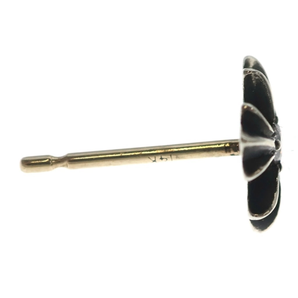CHROME HEARTS(クロムハーツ) No2 CH PLS DIA CHプラス 1ダイヤ スタッドピアス シルバー BCA388