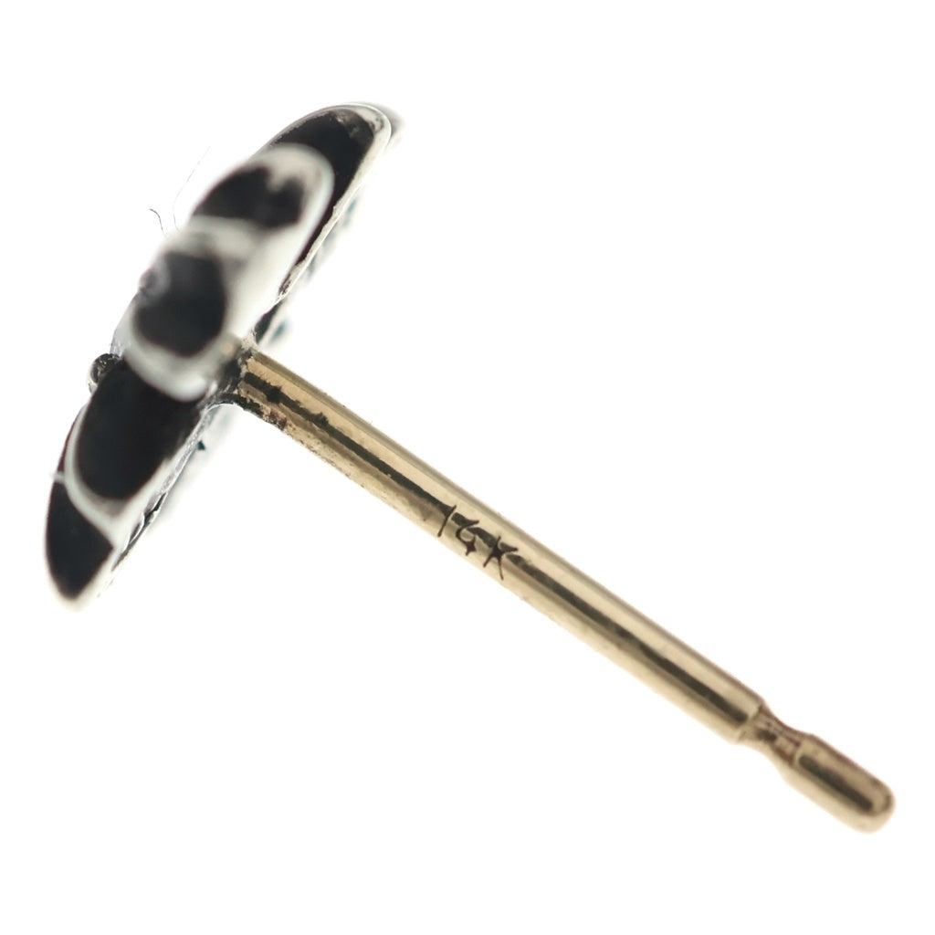 CHROME HEARTS(クロムハーツ) No2 CH PLS DIA CHプラス 1ダイヤ スタッドピアス シルバー BCA388