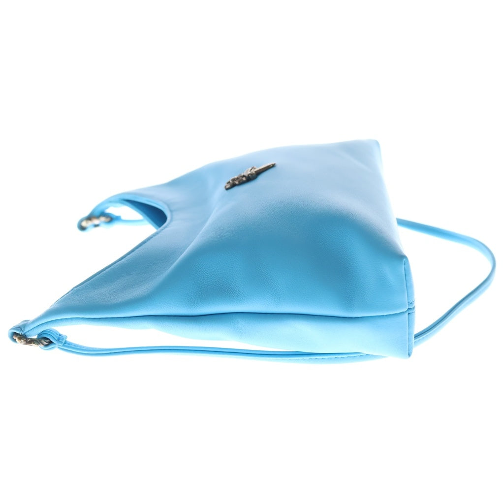 CHROME HEARTS(クロムハーツ) VIV LTHR DAGGER BAG ヴィヴ ダガーレザーバック ショルダーバック ブルー レディース