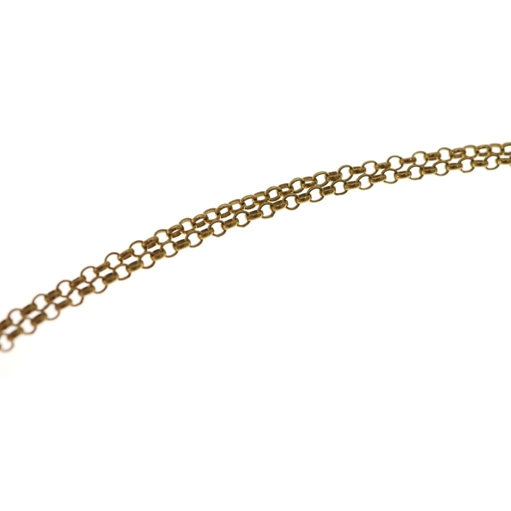 CHROME HEARTS(クロムハーツ) 22K NECKCHAIN R20 ロールチェーンネックレス 20inch ゴールド BCA011