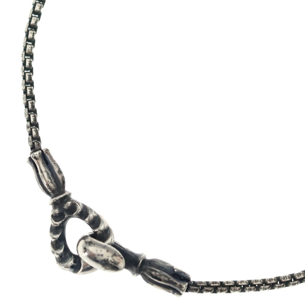 LONE ONES(ロンワンズ) M&F HOOKS Small-1.8mm BOX CHAIN メイティングフライト ボックスチェーン シルバー MFNH-02XS_18