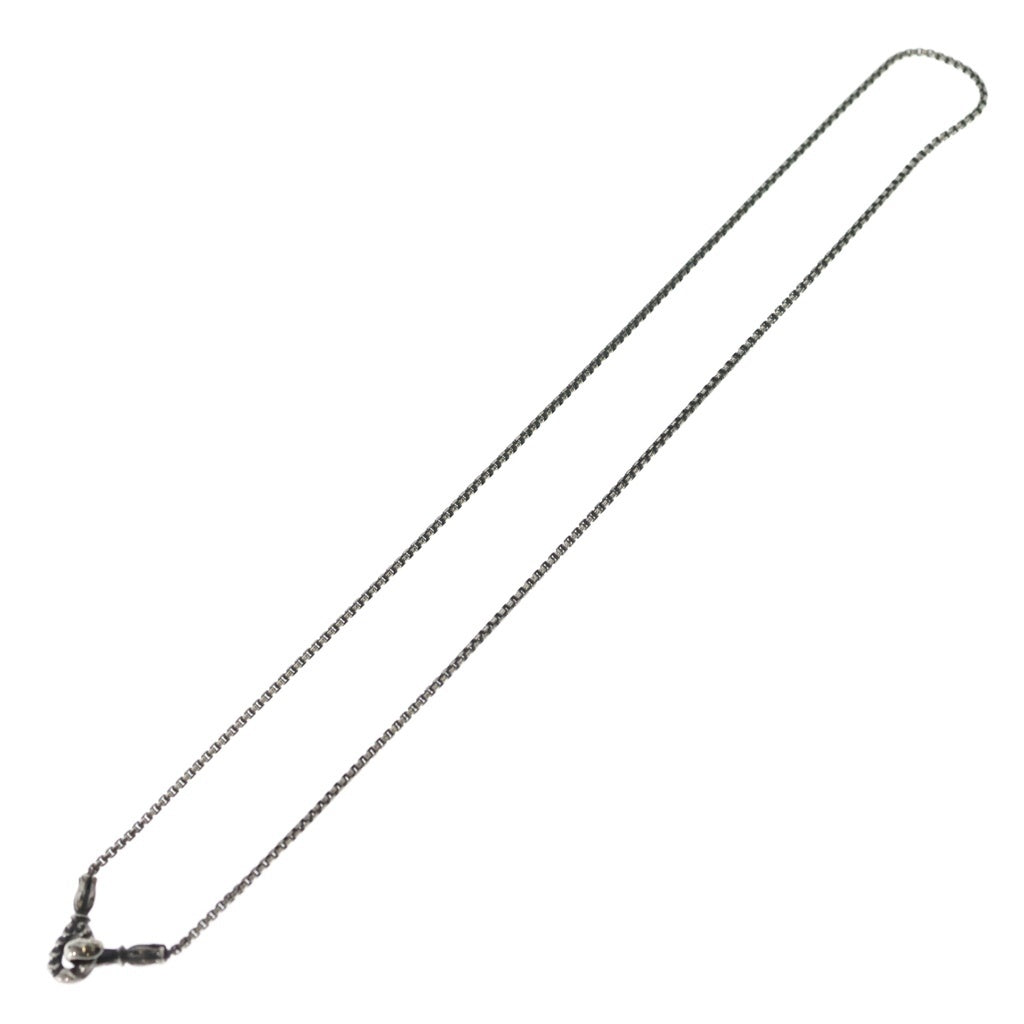 LONE ONES(ロンワンズ) M&F HOOKS Small-1.8mm BOX CHAIN メイティングフライト ボックスチェーン シルバー MFNH-02XS_18