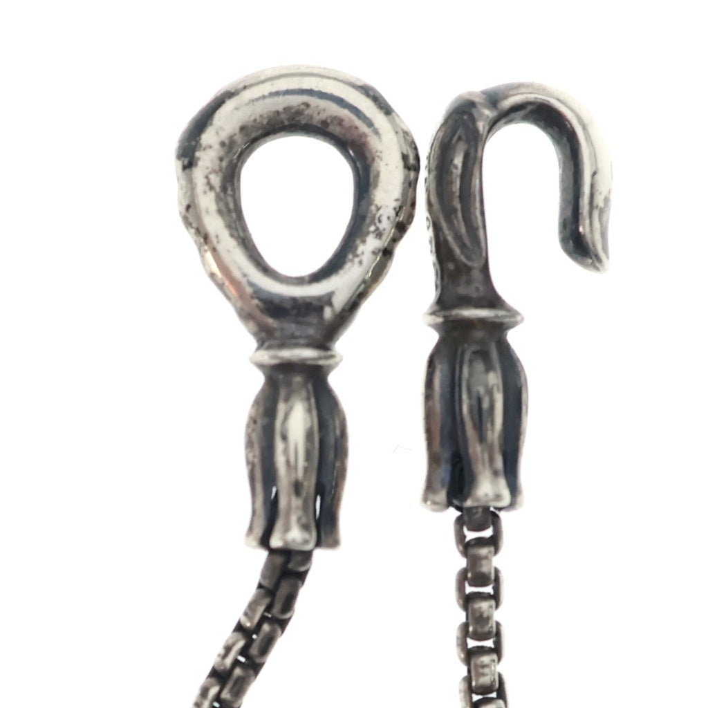 LONE ONES(ロンワンズ) M&F HOOKS Small-1.8mm BOX CHAIN メイティングフライト ボックスチェーン シルバー MFNH-02XS_18