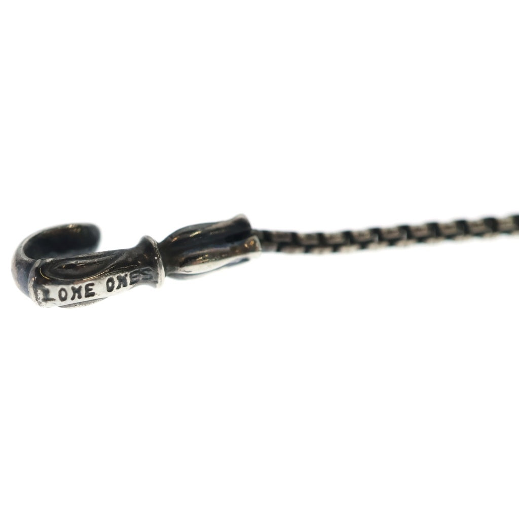 LONE ONES(ロンワンズ) M&F HOOKS Small-1.8mm BOX CHAIN メイティングフライト ボックスチェーン シルバー MFNH-02XS_18