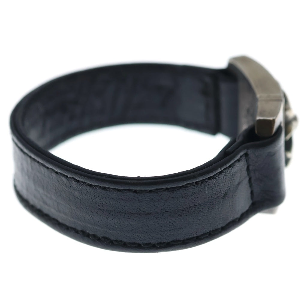 CHROME HEARTS(クロムハーツ) HARNESS CLASP ハーネスクラスプ レザーブレスレット