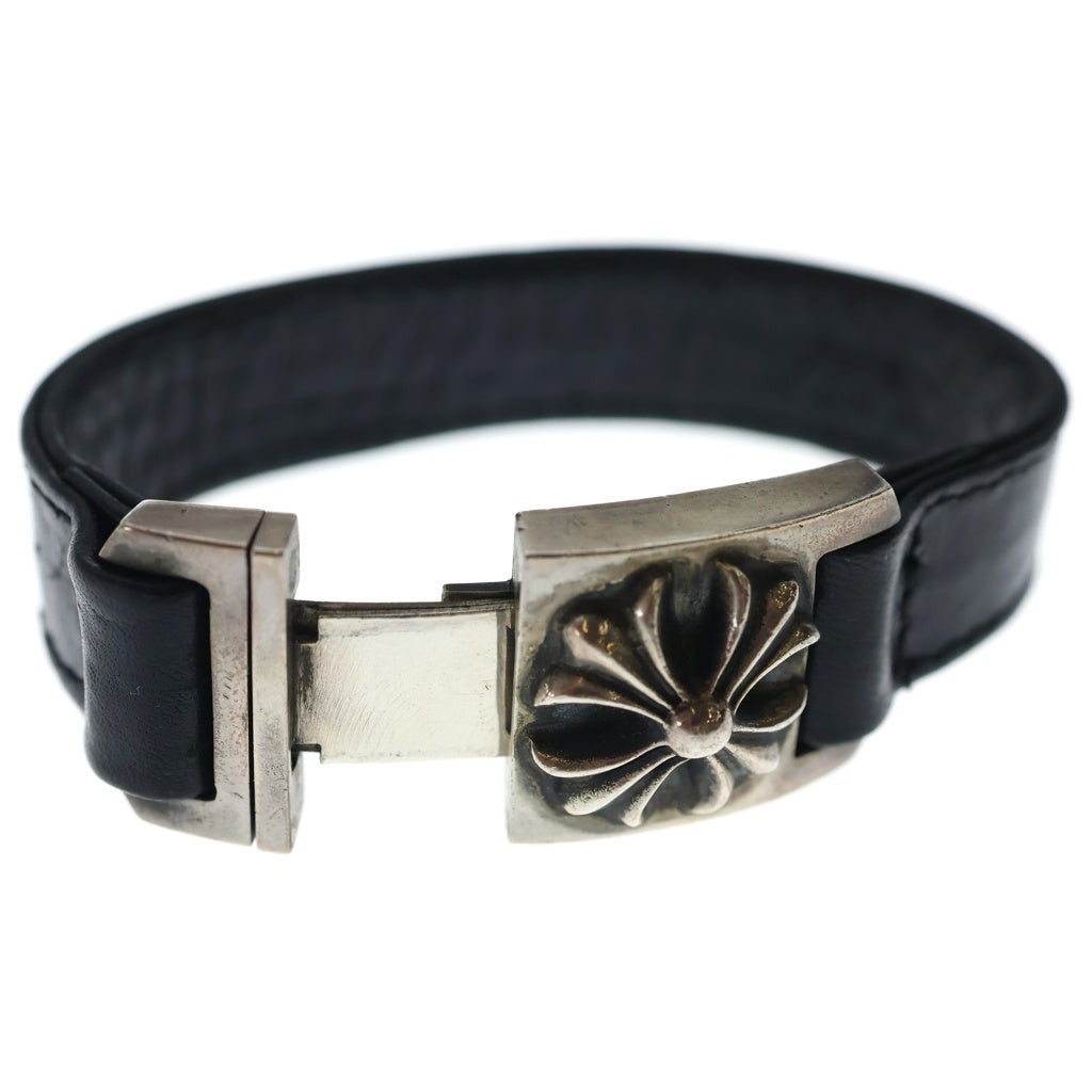 CHROME HEARTS(クロムハーツ) HARNESS CLASP ハーネスクラスプ レザーブレスレット