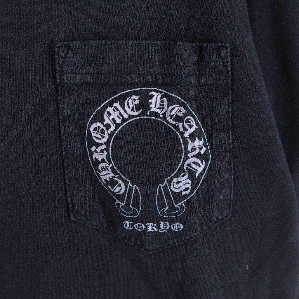 CHROME HEARTS(クロムハーツ) OLD S/S LTD オールド バックCHクロスプリント 東京限定 半袖Tシャツカットソー