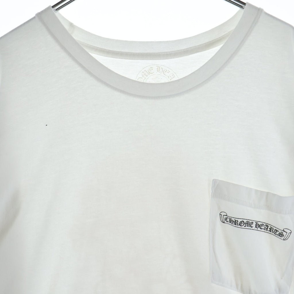 CHROME HEARTS(クロムハーツ) CH S/S バックセメタリークロスプリント 半袖Tシャツカットソー