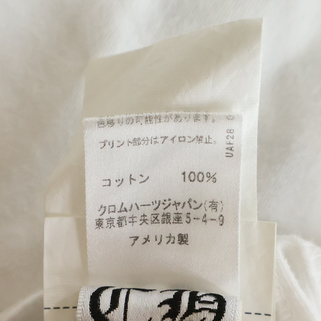 CHROME HEARTS(クロムハーツ) CH S/S バックセメタリークロスプリント 半袖Tシャツカットソー
