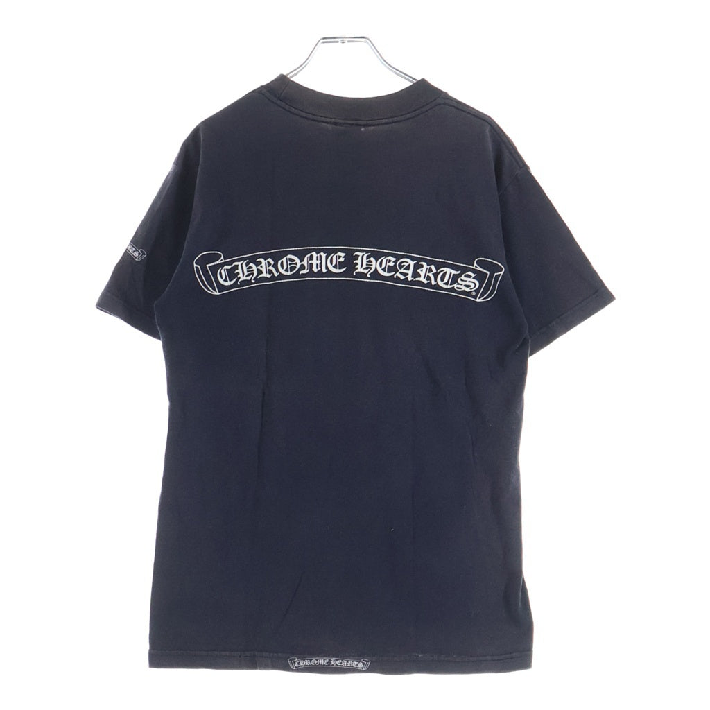 CHROME HEARTS(クロムハーツ) OLD S/S オールドバックスクロールラベルプリント 半袖Tシャツカットソー