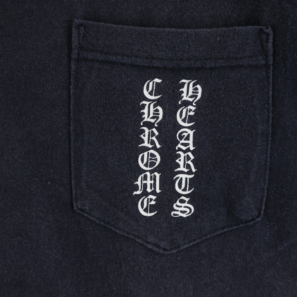 CHROME HEARTS(クロムハーツ) OLD S/S オールドバックスクロールラベルプリント 半袖Tシャツカットソー