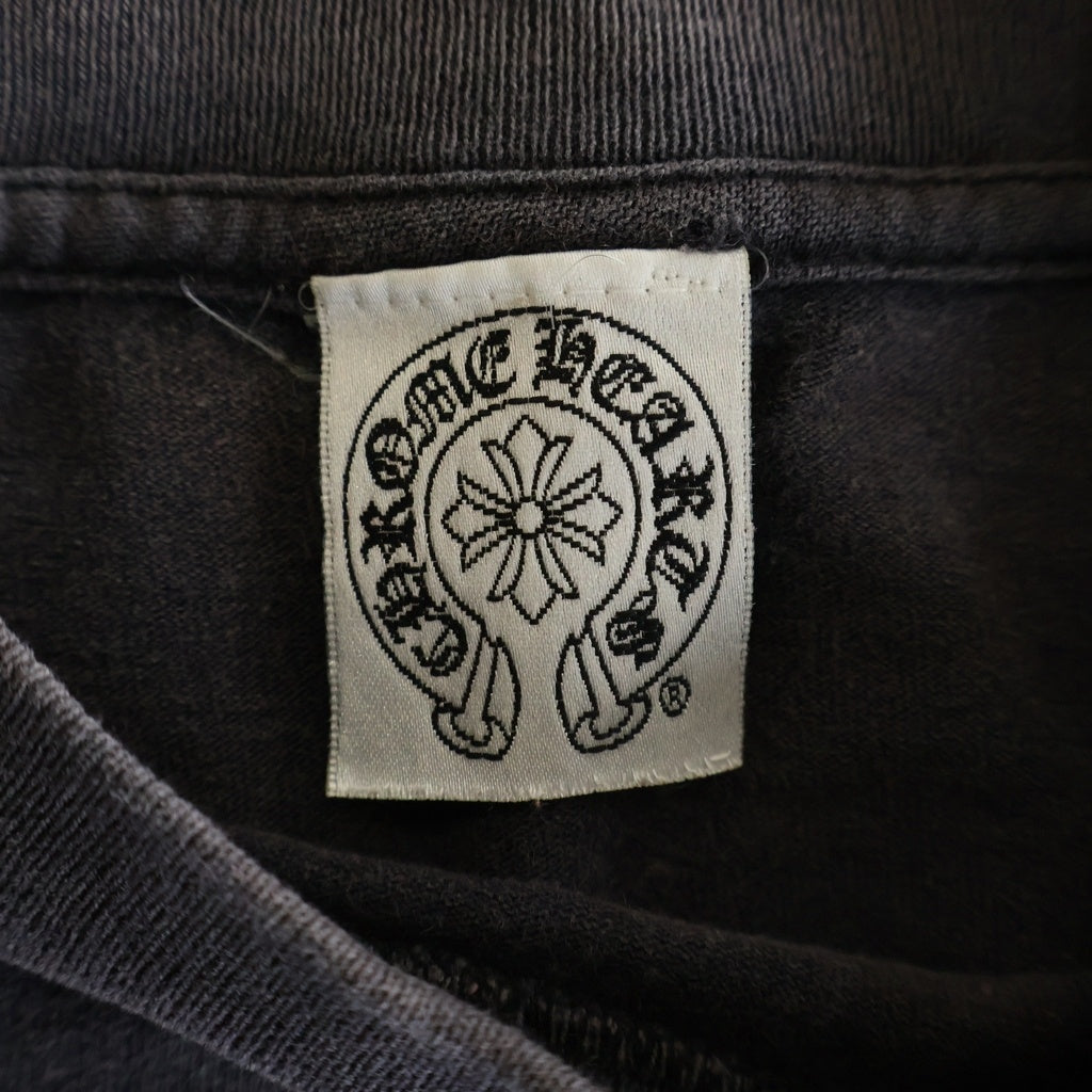 CHROME HEARTS(クロムハーツ) OLD S/S オールドバックスクロールラベルプリント 半袖Tシャツカットソー