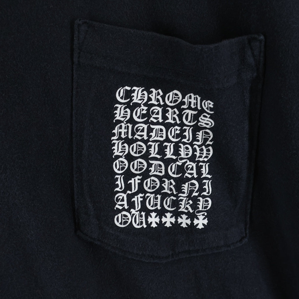 CHROME HEARTS(クロムハーツ) CH S/S バック総柄プリント 半袖Tシャツカットソー