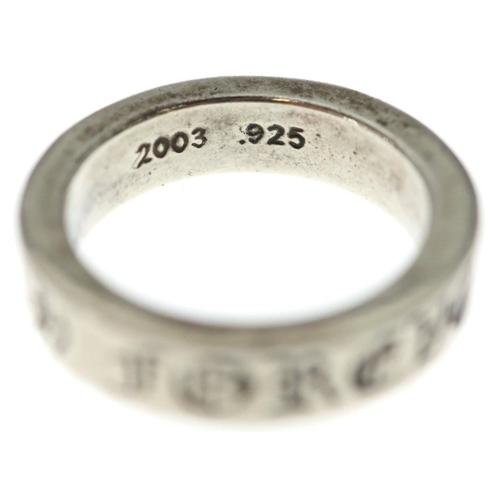 CHROME HEARTS(クロムハーツ) 6mm SPACER FOREVER 6mmスペーサーリング フォーエバーシルバーBCA337