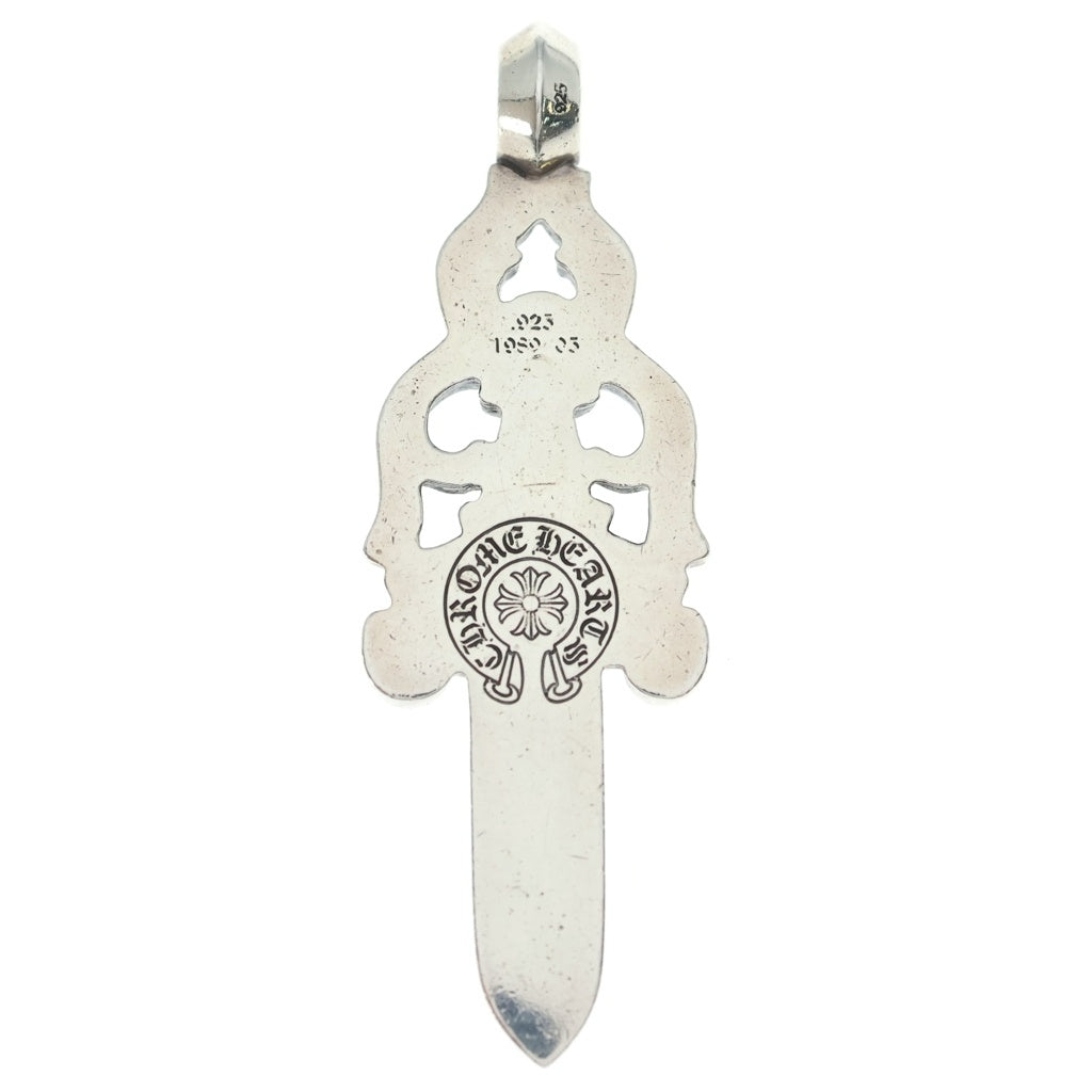 CHROME HEARTS(クロムハーツ) LARGE DAGGER ラージダガーペンダントトップ シルバー BCA282