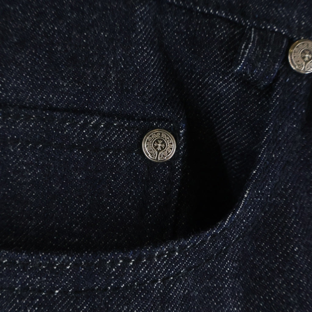 CHROME HEARTS(クロムハーツ) KS FIT DENIM PANTS ワイドデニムパンツ インディゴ