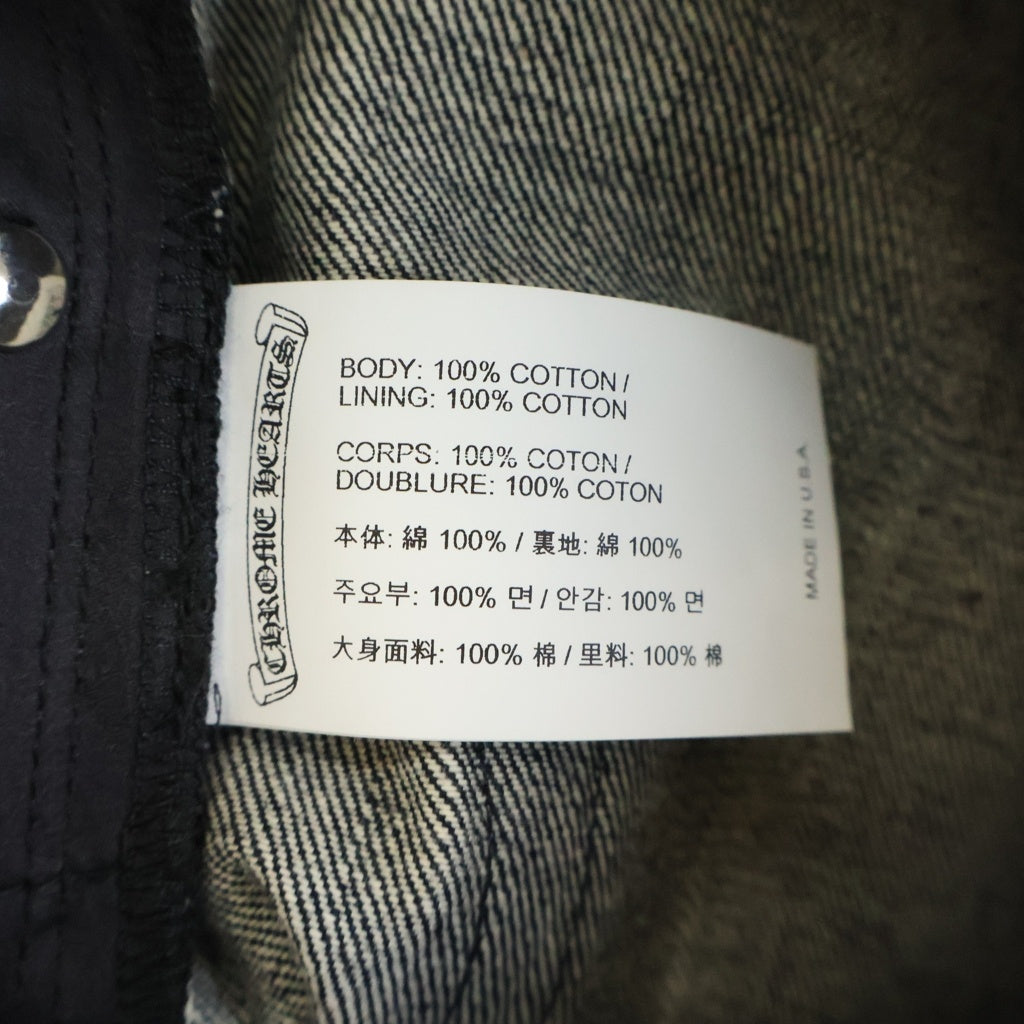 CHROME HEARTS(クロムハーツ) KS FIT DENIM PANTS ワイドデニムパンツ インディゴ