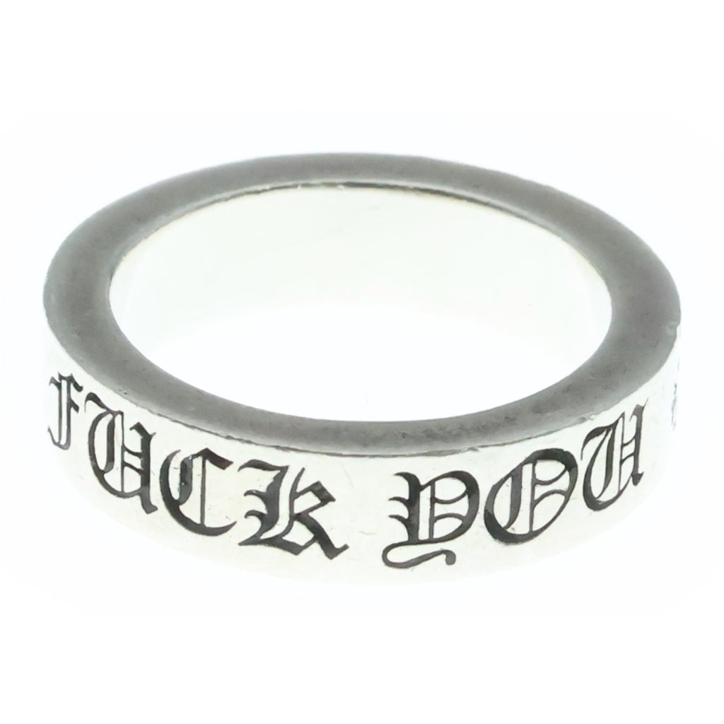 CHROME HEARTS(クロムハーツ) 6mm SPACER FUCK YOU 6mmスペーサーリング ファックユー シルバーBCA336
