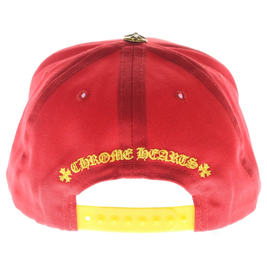 CHROME HEARTS(クロムハーツ) CH BASEBALL Trucker Cap トラッカーキャップ ベースボールキャップ 帽子 レッド/イエロー