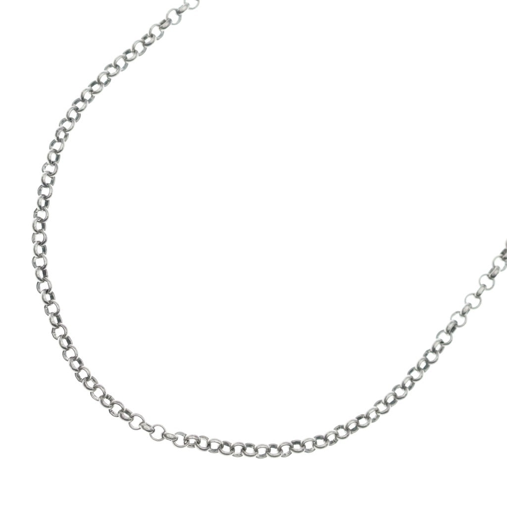 CHROME HEARTS(クロムハーツ) NECKCHAIN R18 ロールチェーンネックレス 18inch シルバー BCA083