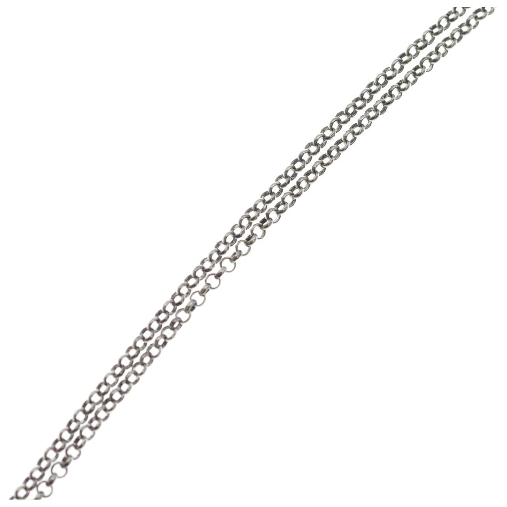 CHROME HEARTS(クロムハーツ) NECKCHAIN R18 ロールチェーンネックレス 18inch シルバー BCA083