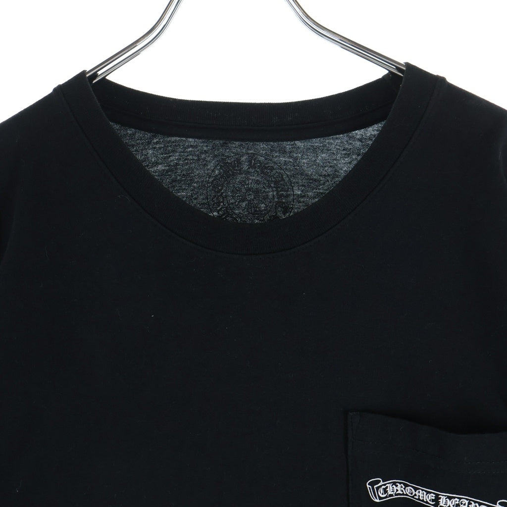 CHROME HEARTS(クロムハーツ) ARCH LOGO USA S/S TEE アーチロゴプリント クルーネック半袖Tシャツ カットソー ブラック