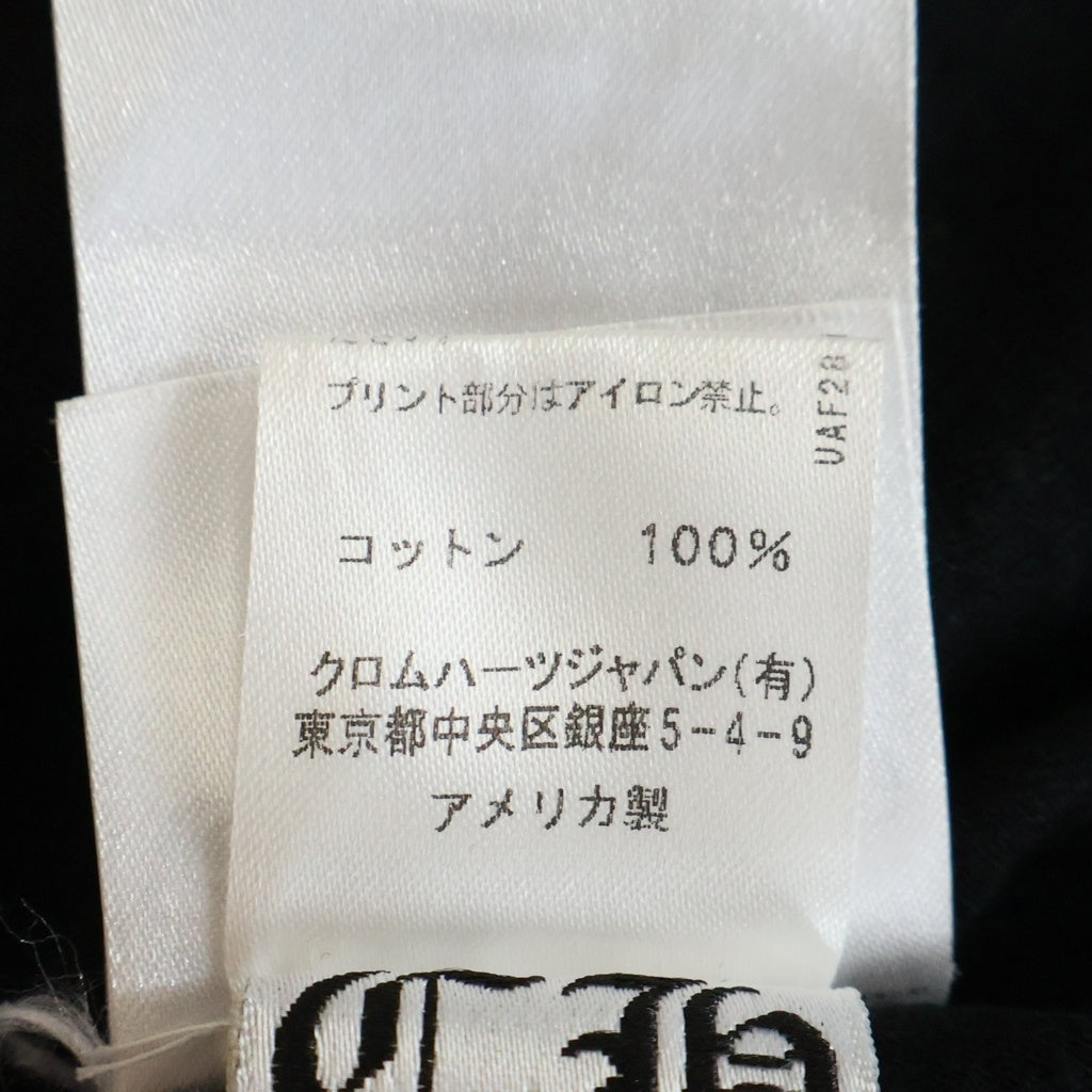 CHROME HEARTS(クロムハーツ) ARCH LOGO USA S/S TEE アーチロゴプリント クルーネック半袖Tシャツ カットソー ブラック