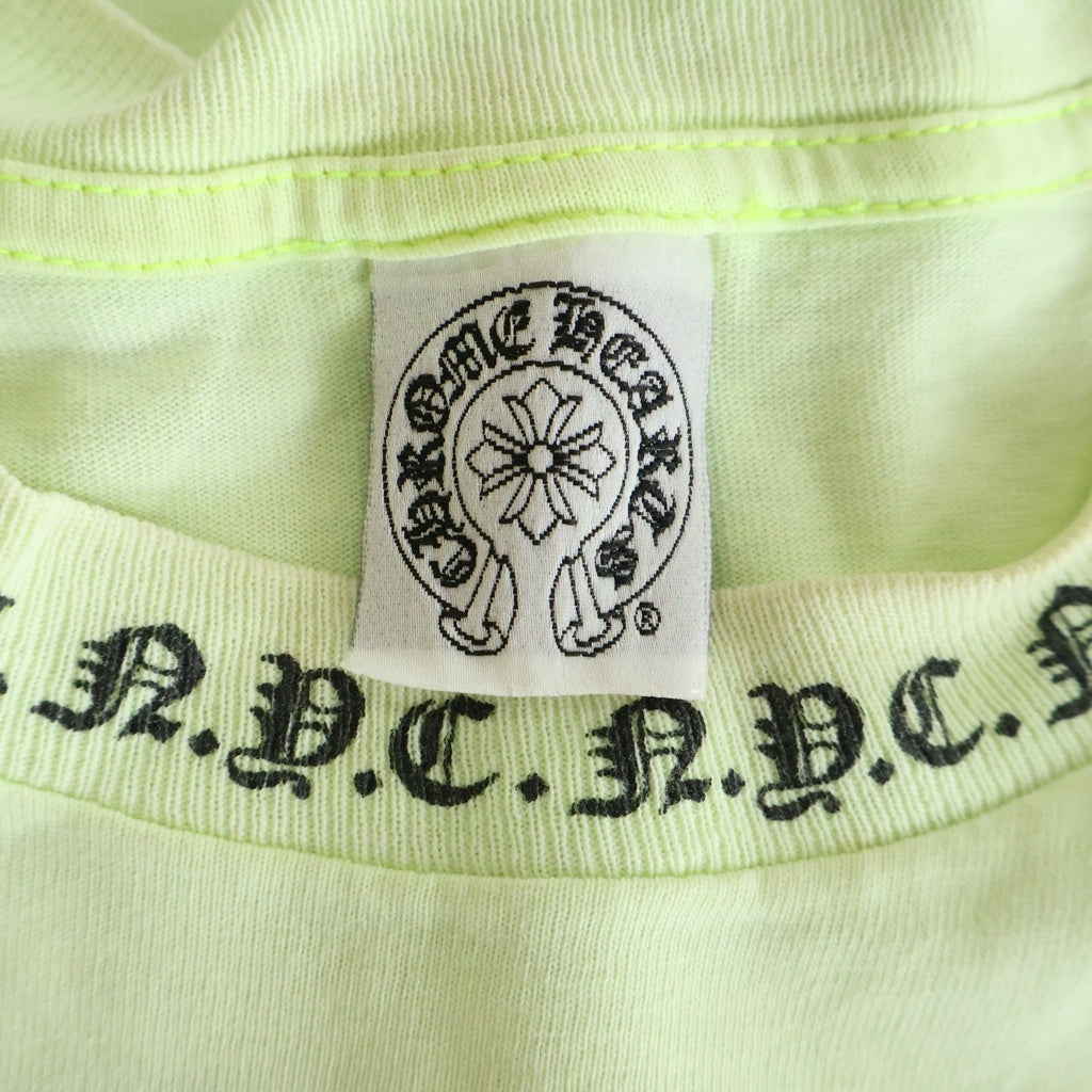 CHROME HEARTS(クロムハーツ) OLD NYC限定 オールドネックロゴ限定 半袖Tシャツカットソー