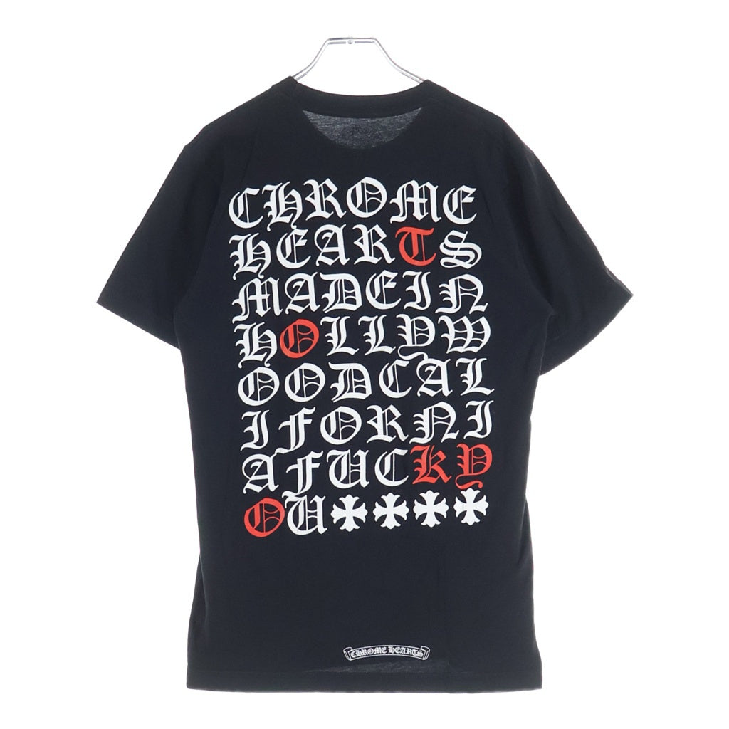 CHROME HEARTS(クロムハーツ) CH T-SHRT 1 バック英字プリントTシャツ