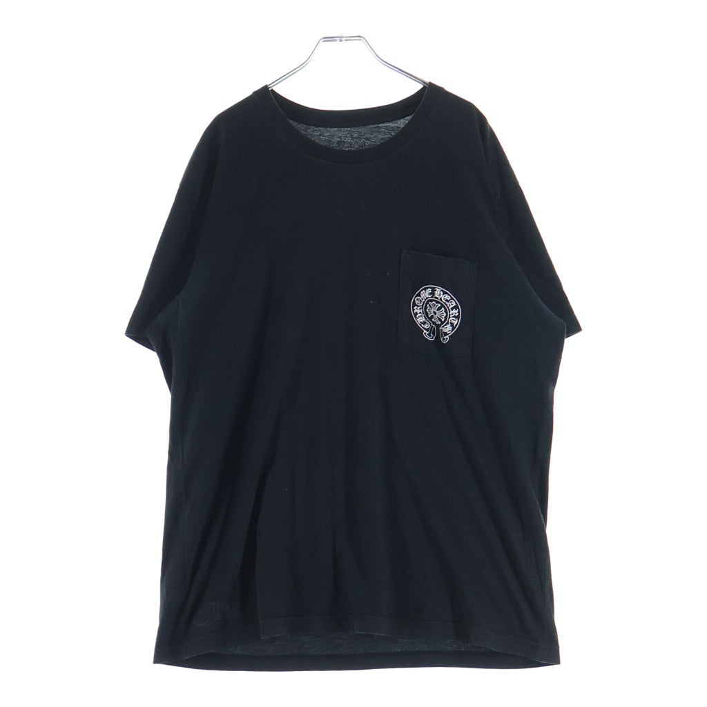 CHROME HEARTS(クロムハーツ) LOS ANGELS HORSESHOE S/S TEE ロサンゼルス限定 ホースシュー クルーネック半袖Tシャツ カットソー