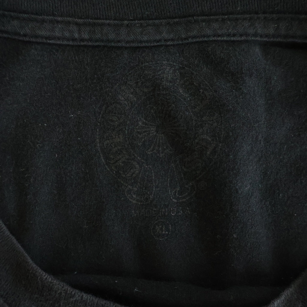 CHROME HEARTS(クロムハーツ) LOS ANGELS HORSESHOE S/S TEE ロサンゼルス限定 ホースシュー クルーネック半袖Tシャツ カットソー