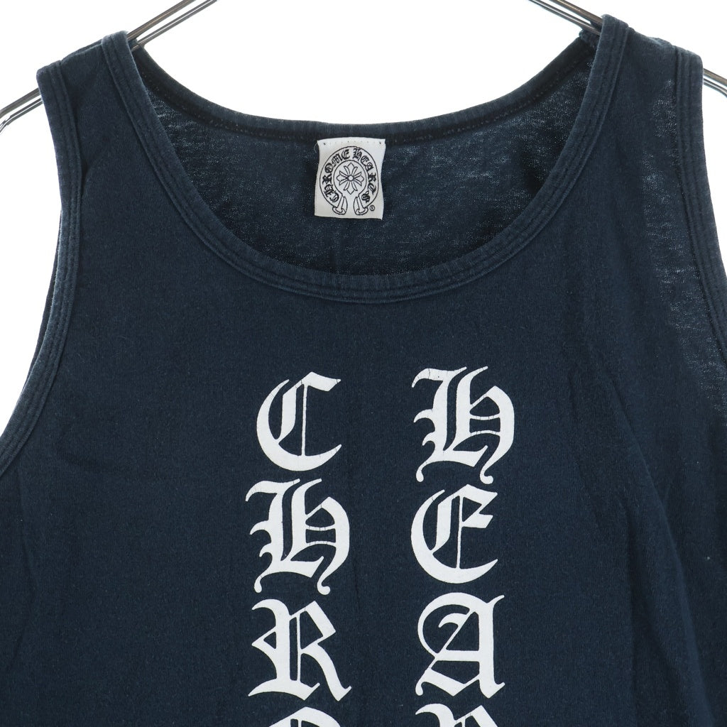 CHROME HEARTS(クロムハーツ) OLD オールド 英字ロゴプリント タンクトップ カットソー